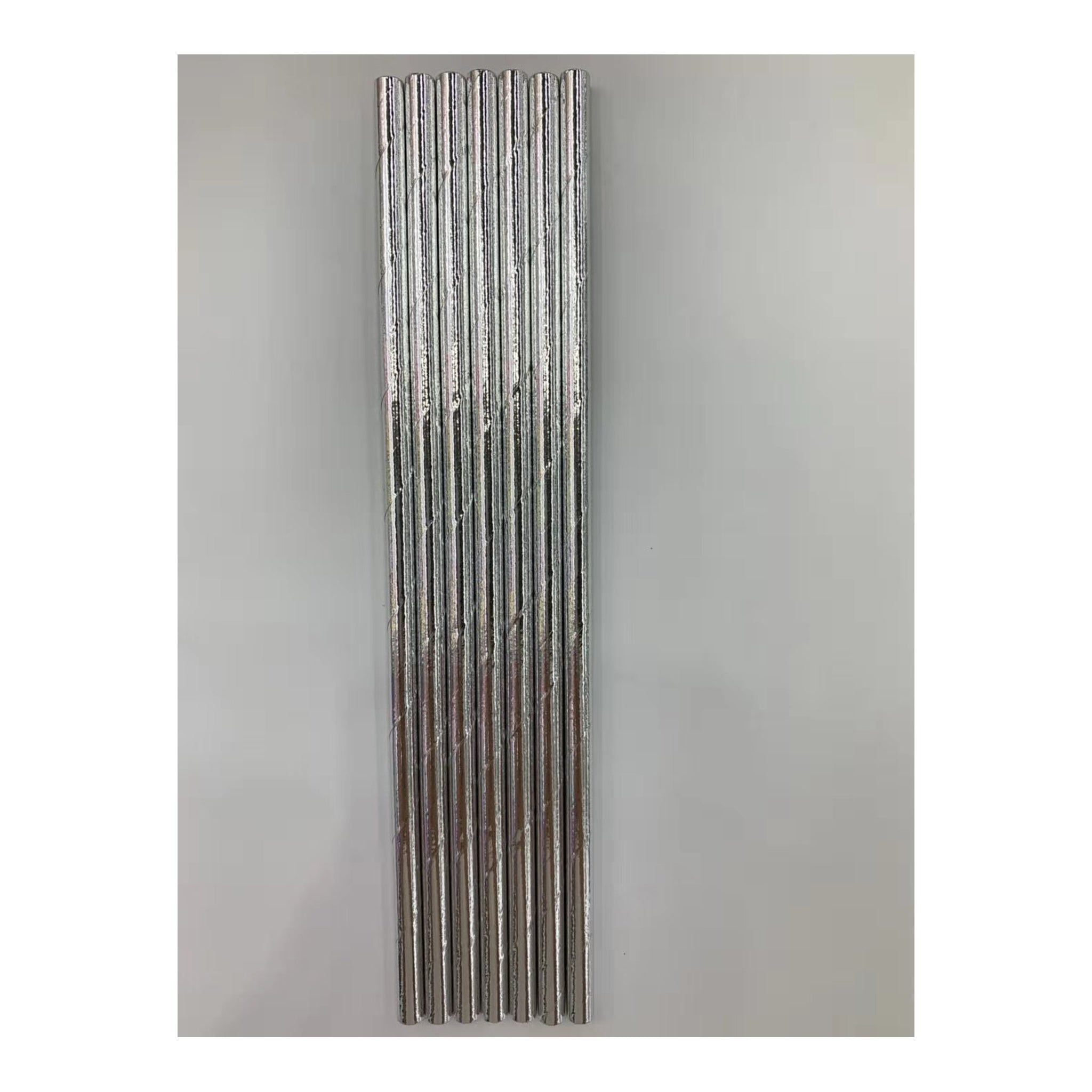 (c) Paper Straws Silver 12ct